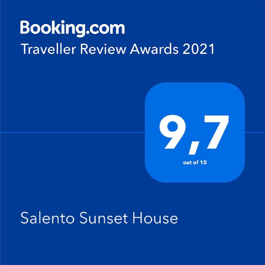Salento Sunset House Villa Pulsano Dış mekan fotoğraf