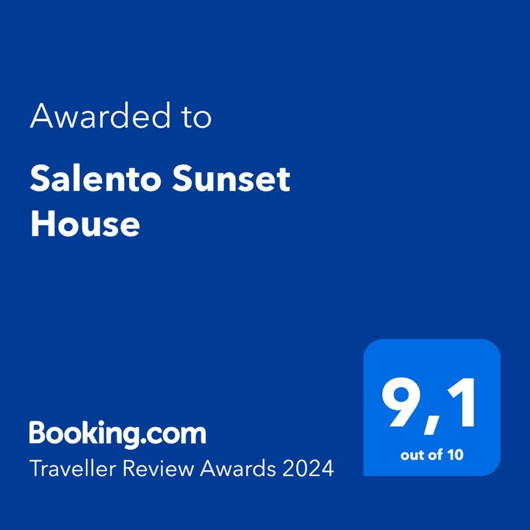 Salento Sunset House Villa Pulsano Dış mekan fotoğraf